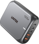 Настільний зарядний пристрій Unitek GaN 188W 2xUSB-A 3xUSB-C Space Grey (P1234AGY01-EU) - зображення 3