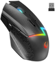 Миша Rampage Drop M3 RGB 2.4Ghz Black (DROPM3B) - зображення 1