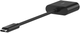 Adapter Belkin USB Type-C - Ethernet RJ-45 with PD 100W 0.13 m Black (INC019BTBK) - obraz 3