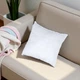 Подушка стеганая Homefort "Белоснежка" микрофибра 50 х 50 см Белая - изображение 4