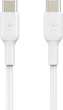 Zestaw kabli Belkin BoostCharge Flex USB Type-C – USB Type-C 60W 1 m White (CAB003BT1MWH2PK) - obraz 2