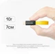 Кабель Nitecore NLink10 USB-C - USB-C з Магнітним Кріпленням, Швидка Зарядка 60 Вт - зображення 6