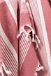 Пляжний рушник Linen Red 90х180 см червоний - зображення 2