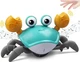 Інтерактивна розвиваюча іграшка Краб Робот Бігуючий Cartoon Crab зі звуковими ефектами - зображення 4