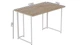 Компьютерный стол Ferrum-decor Ханна 75x100x70 белый ДСП Дуб Сан-Марино 16мм (FRD-104023) - изображение 7