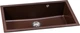 Кухонная мойка GRANADO Under Top XL 752 x 695 мм Marron c сифоном - изображение 2