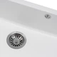 Кухонная мойка GRANADO Under Top XL 752 x 695 мм White c сифоном - изображение 3