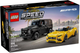 Конструктор LEGO Speed Champions Mercedes-AMG G 63 i Mercedes-AMG SL 63 808 деталей (76924) (955555911343349) - Уцінка - зображення 1