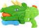 Pistolet na wodę LEAN Toys Dinosaur Triceratops 1330 ml Zielony 13120 (5905323213227) - obraz 3