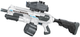 Водяний автомат LEAN Toys M16 космічний 1350 мл 24377 (5905991055051) - зображення 3