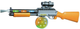 Karabin maszynowy LEAN Toys AK 868-1 ze światłem i dźwiękiem 60 cm 3345 (5905323219489) - obraz 4