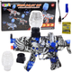 Електропістолет LEAN Toys на водяні кульки Графіті Біло-синій 24267 (5905991054139) - зображення 2