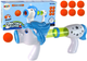 Pistolet LEAN Toys Wyrzutnia na miękkie kulki Jednorożec Niebieski 11363 (5905214974497) - obraz 2