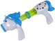 Pistolet LEAN Toys Wyrzutnia na miękkie kulki Jednorożec Niebieski 11363 (5905214974497) - obraz 3