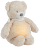Zabawka z lampką nocną Nattou Sleepy Bear muzyczna z czujnikiem płaczu Beżowa 876612 (5414673876612) - obraz 1