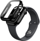 Etui AMAZINGthing Radix Glass do Apple Watch 42mm ze szklem hartowanym Black (4896238001416) - obraz 1