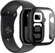 Чохол AMAZINGthing Radix Glass для Apple Watch 46mm із загартованим склом Black (4896238001409) - зображення 7