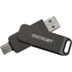USB флеш накопичувач Patriot 64GB Rage R550 Matte Black USB/Type-C 3.2 (PE64GR550DSAD) - зображення 3