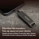 USB флеш накопичувач Patriot 64GB Rage R550 Matte Black USB/Type-C 3.2 (PE64GR550DSAD) - зображення 8