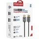 Кабель мультимедійний DisplayPort to DisplayPort v.2.0 dplink-16k.black Promate (dplink-16k.black) - зображення 2