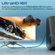 Кабель мультимедійний DisplayPort to DisplayPort v.2.0 dplink-16k.black Promate (dplink-16k.black) - зображення 3