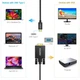 Кабель мультимедийный USB-C to VGA 1.8m FHD60Hz black Choetech (XCV-1801-BK) - изображение 3