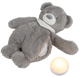 Zabawka z lampką nocną Nattou Sleepy Bear muzyczna z czujnikiem płaczu Szara 876629 (5414673876629) - obraz 2