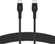 Zestaw kabli Belkin BoostCharge Pro Flex USB Type-C – USB Type-C 60W 1 m Black/White (CAB011BT1MBW2PK) - obraz 1