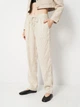 Брюки женские H&M 09548917_полоска M Бежевые (KAY2000001636312) - изображение 1