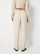 Брюки женские H&M 09548917_полоска M Бежевые (KAY2000001636312) - изображение 2