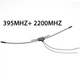 ELRS DualBand Антена DT39522 / двочастотна / 395 МГц + 2200 МГц / IPEX - зображення 1