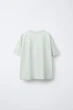 Подростковая футболка для мальчика Zara 5350/673 164 см Мятный - изображение 2