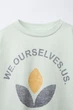Подростковая футболка для мальчика Zara 5350/673 164 см Мятный - изображение 3