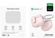 Etui AMAZINGthing Minimal Case do AirPods 4 Pink (4896238001683) - obraz 5