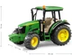 Zabawka Traktor Bruder John Deere 5115M (02106) (4001702021061) - obraz 2