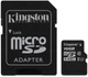 Карта пам'яті Kingston microSDHC 16GB Canvas Select Class 10 UHS-I U1 + SD-адаптер (SDCS/16GB) - зображення 1