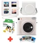 Набор камера Fujifilm Instax Square SQ1, Фотобумага 20шт, Чехол, Фотоальбом 80 фото Белый + Фоторамки в подарок (Подарочная упаковка) - изображение 1