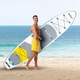 SUP доска надувная сапборд с веслом Rebel ACTIVE 150кг 350х81х15см САП борд с аксессуарами для плаванья, серфинга универсалный Белый - изображение 10