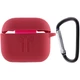 Силиконовый футляр для наушников AirPods 3 Красный / Rose Red - изображение 1