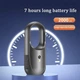 Вентилятор MiJia безлопастний 2000 мАг Сірий (1012-419-01) - зображення 3