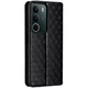 Чохол Deexe Rhombus Book для Realme C71 - Black - зображення 6