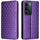 Чохол Deexe Rhombus Book для Realme C71 - Purple - зображення 1