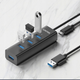 USB-hub Unitek 4-in-1 USB-A 5Gbps Hub (Y-3089V01) - obraz 4