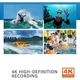 Водонепроницаемая камера DK Waterproof D50 Orange [139553] - изображение 4