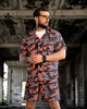 Летний мужской костюм футболка+шорты L/XL цветной мультикам (93099) - изображение 1