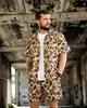 Летний мужской костюм футболка+шорты 2XL/3XL мультикам (92986) - изображение 1