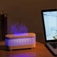 Увлажнитель воздуха аромадиффузор для дома с многоцветной LED подсветкой, ёмкость 120 мл, белый - изображение 3