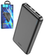 Повербанк Hoco J100 10000mAh 10W 2USB Type-C Чорний - зображення 2