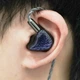 Наушники Kinera Celest Wyvern внутриканальные гибридные Hi-Fi проводные с 10 мм динамическим драйвером LCP диафрагмой 2Pin коннектором 0.78 мм 3.5 мм штекером для гейминга и музыки Черные - изображение 5