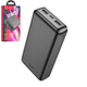 Павербанк HOCO J100A 20000mAh 10W 2USB Type-C Черный - изображение 1